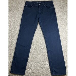 Mott‎ & Bow Men's Jeans Blue Slim Fit Stretch Dark Wash 33x32 Fits 34x32